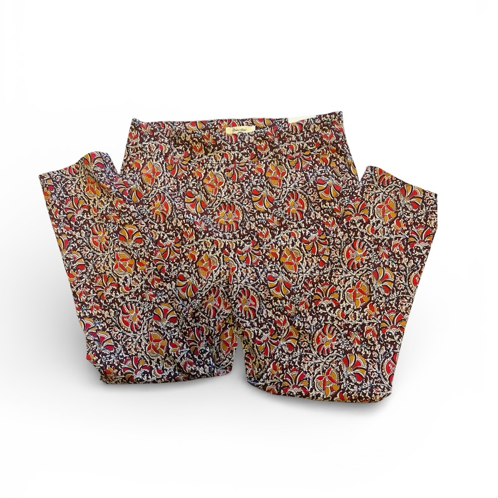 Haber & Blair Floral Print Women's Pants - Picture 6 of 9